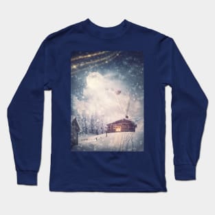 Christmas Eve scene Long Sleeve T-Shirt